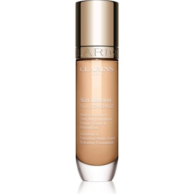 Clarins Skin Illusion Hydrating Foundation високо покривен фон дьо тен цвят 105N 30ml