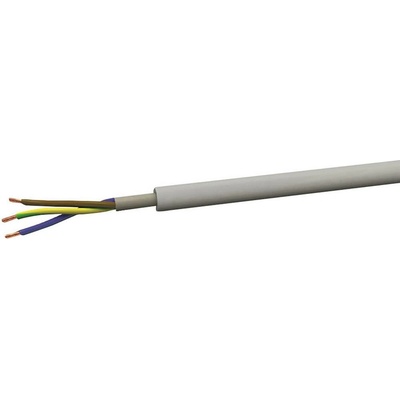 VOKA Kabelwerk 200127-00 instalační kabel NYM-J 5 x 10 mm² šedobílá 100 m