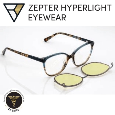Zepter Hyperpolarizované okuliare Easyclip farebné Farebné