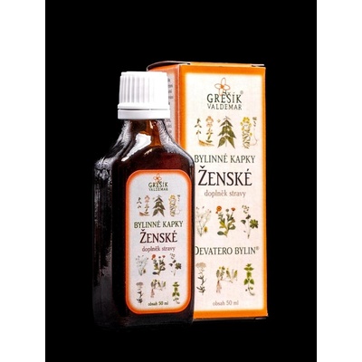 Grešík Ženské bylinné kapky 50 ml