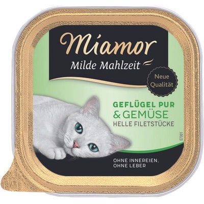 Miamor Milde Mahlzeit hydina & zelenina 100 g