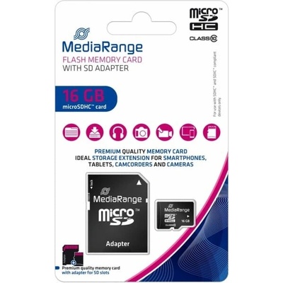 MediaRange microSDHC 16 GB MR958