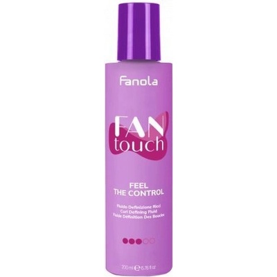 Fanola FanTouch Feel The Control Curl Defining Fluid pro definici vln 200 ml