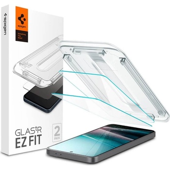 Spigen Стъклен Протектор за Samsung A36, Spigen EZ Fit Glass 2бр. , Прозрачен (AGL09202)