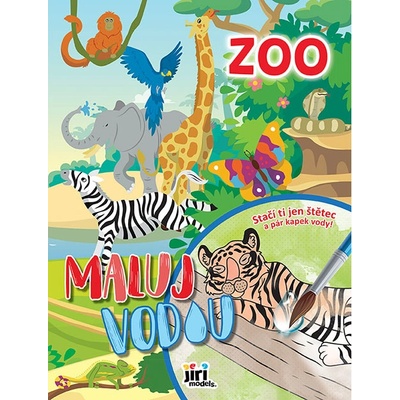 Jiri Models Maluj vodou A4 Zoo 4078-9