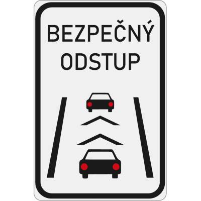 Dopravní značka IP32 Bezpečný odstup