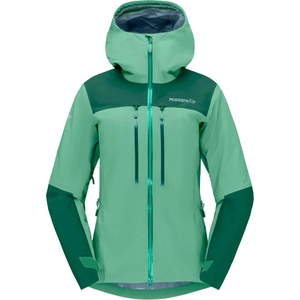 Norrøna Дамско водоустойчиво яке Norrøna Women's Trollveggen GORE-TEX Pro Light Jacket Waterproof jacket - Dark Ivy (102-5034-0113)