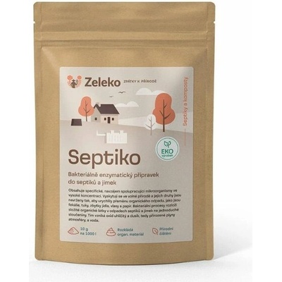 Zeleko SEPTIKO baktérie do septikov a žúmp balenie 500 g