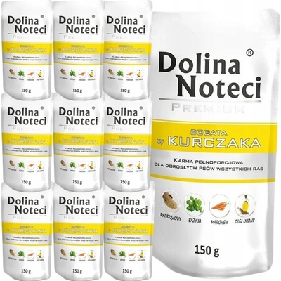 Dolina Noteci bez obilovin bohaté na kuřecí maso 10x150 g