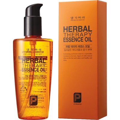 Doori Cosmetics Професионално подхранващо олио с арган за мекота и блясък Doori Herbal Therapy (DI081184)
