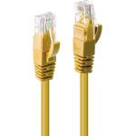 Lindy Пач кабел LINDY 48066, U/UTP, Cat. 6, 7.5m, жълт (48066)