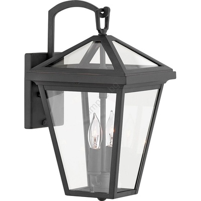 Elstead Lighting Quintiesse QN-ALFORD-PLACE2-S-MB - Външна стенна лампа ALFORD S 2xE14/40W/230V IP44 (ED1007)