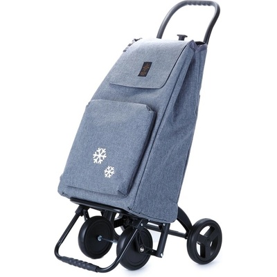 Lorenbag Laurent C6 Nákupní vozík na kolečkách šedá – Zboží Dáma