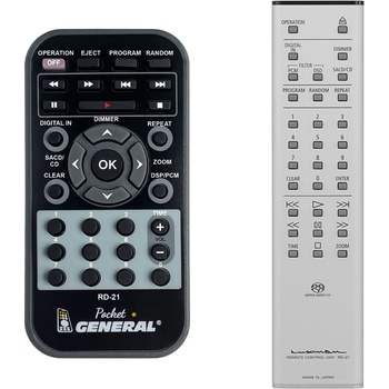 GENERAL Luxman rd-21 - дистанционно управление дубликат (rd-21)