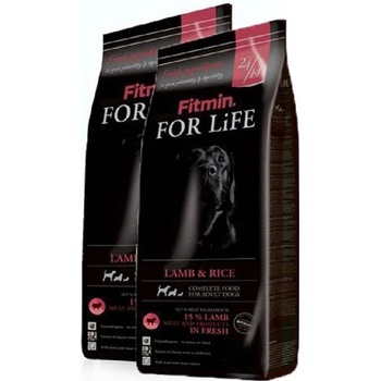 Fitmin Dog For Life Lamb & Rice 2 x 15 kg