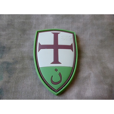 3D nášivka CRUSADER SHIELD JTG® - MC, Jackets to go