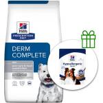 Hill's Hill s Prescription Diet Derm Complete Mini 6 кг + Лакомства безплатно