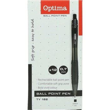 Optima Химикалка Optima TY 162, черна (32576-А-ЧЕРЕН)