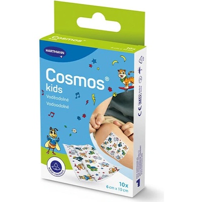 Cosmos Detská náplasť na rany 6x10 cm 10ks