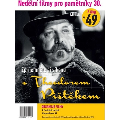 Nedělní filmy pro pamětníky 30. - Theodor Pištěk DVD