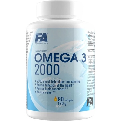 FA Nutrition Omega 3 Fish Oil 2000 [90 Гел капсули]