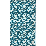 Slowtide Плажна кърпа Slowtide Bailey Towel Beach towel - Salt Water - размер 89 x 165 cm (581-0340-0111)