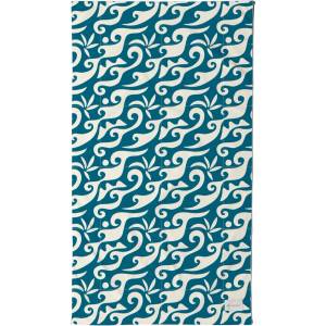 Slowtide Плажна кърпа Slowtide Bailey Towel Beach towel - Salt Water - размер 89 x 165 cm (581-0340-0111)