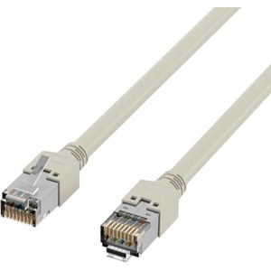 EFB Elektronik RJ45 пач корда категория 5e Draka, SF-UTP LSZH CU, сива, EFB (0.50 м) (K8017.0,50)