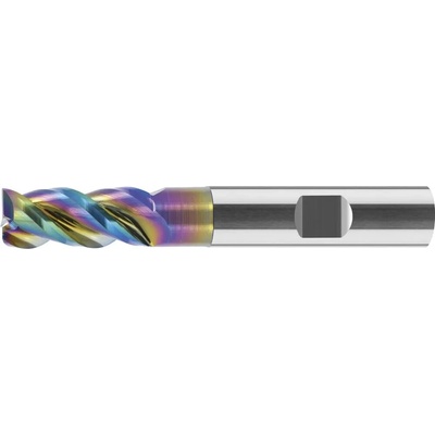 Stopková fréza VHM-HPC 5,0mm Z3 HB TA-C FORMAT GT
