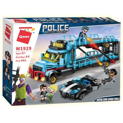 Qman Police Battle Force 1929 Prepadnutie kamiónu