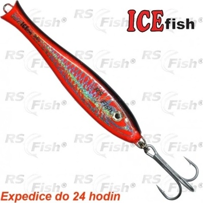 ICE Fish Pilker 3D ČERVENÝ (80 g)