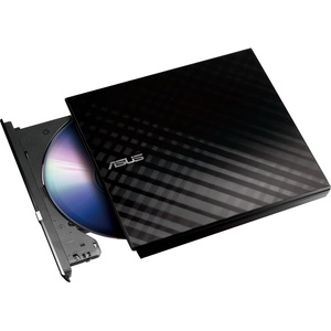 ASUS Външно usb dvd записващо устройство asus sdrw-08d2s-u lite, usb 2.0, черно (dvd-rw-asus-08d2s-u-blk-g) - Allstore