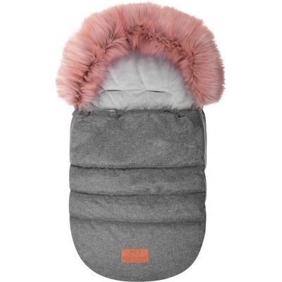 BocioLand zimný s kožušinkou 90 x 50 cm růžový