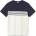 TWOTHIRDS Мъжка тениска TWOTHIRDS Plavi T-shirt - Ecru / Navy (216-7655-0213)