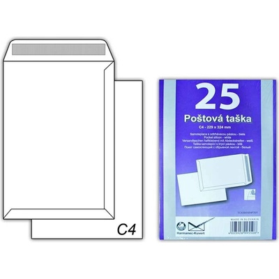 UNIPAP Dopisní obálka C4 T-C4/90SK/P/25 samolepící 163732