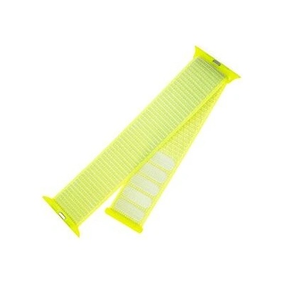 FIXED Nylon Strap na Apple Watch 38 mm/40 mm limetkový FIXNST-436-LI