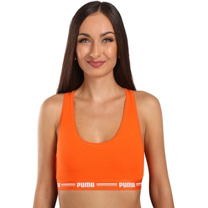 PUMA Дамски спортен сутиен Puma оранжев Puma | Oranzhev | ЖЕНИ | L - zoot - 48,47 лв