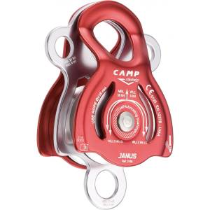 C. A. M. P C. A. M. P. Въжена макара C. A. M. P. Janus Rope pulley - Red / Silver - размер One Size (328-0097-0111)