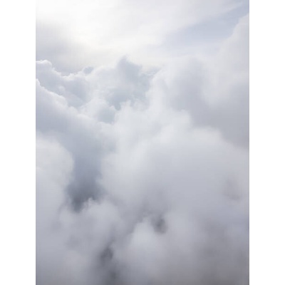 Plakát, Obraz - White Cloud Background, Vividus, 30 × 40 cm