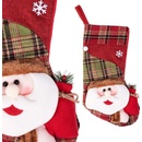 Ca0309 Vianočná pančucha mikoŁaj