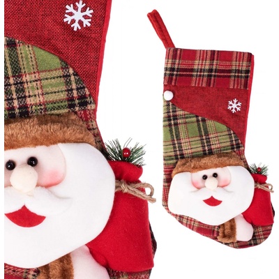 Ca0309 Vianočná pančucha mikoŁaj