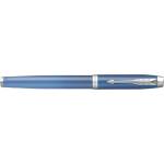 Parker Royal Rituals IM 2203904 сребърен клипс синя писалка 7040339006 (7040339006)