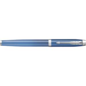 Parker Royal Rituals IM 2203904 сребърен клипс синя писалка 7040339006 (7040339006)