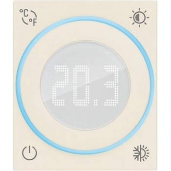 Vimar 30440. C Стаен ротативен термостат Linea, 100-240V 2M, с циферблат, Canvas, (VM30440.C)