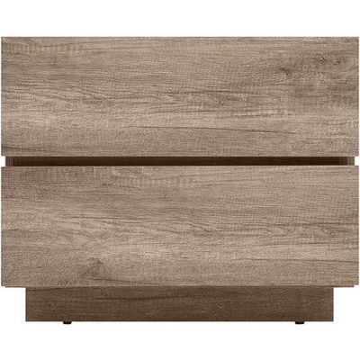 Black Red White Нощно шкафче с 2 чекмеджета и плавно затваряне anticca kom2s