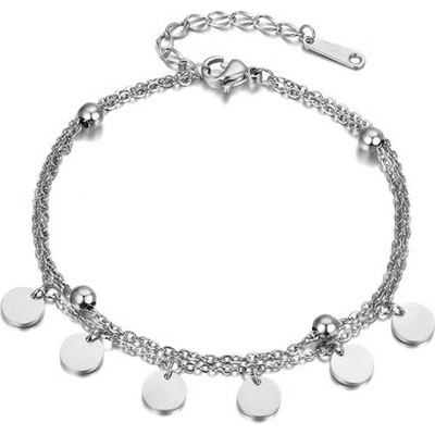 Victoria Filippi Stainless Steel ocelový dvojitý Amber chirurgická ocel NRB18180-2/14 stříbrná