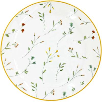 by inspire Dezertní porcelánový talíř Linea Botanic 19 cm