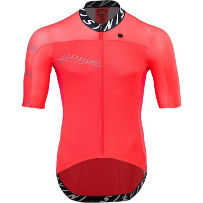 Silvini Stelvio krátký rukáv ruby/black pánský