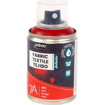 Pébéo 7A farba na textil ve spreji 100 ml 04 red