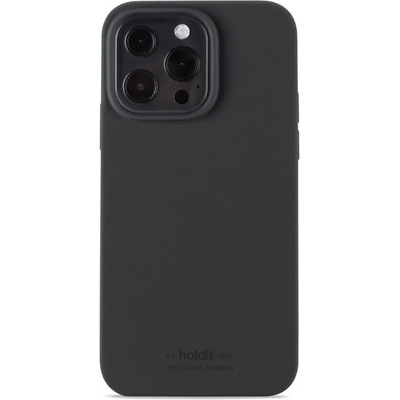Holdit Калъф Holdit - Silicone, iPhone 14 Pro Max, черен (7330985155239)